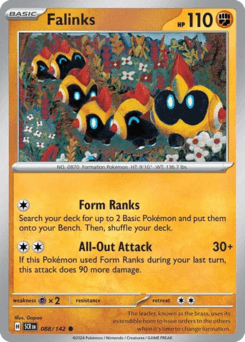 Falinks Pokémon card