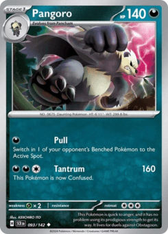 Pangoro 93/142 — Stellar Crown