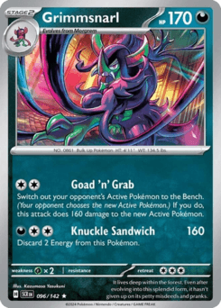 Grimmsnarl 96/142 — Stellar Crown