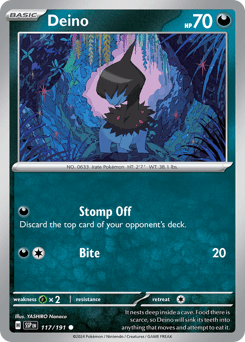 Deino 117/191 — Surging Sparks