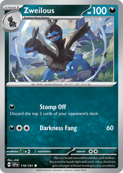 Zweilous 118/191 — Surging Sparks