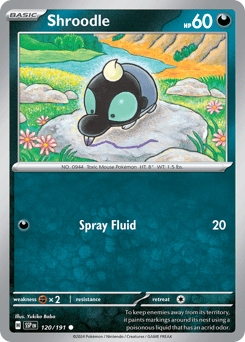 Shroodle 120/191 — Surging Sparks