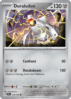 Duraludon 129/191 — Surging Sparks
