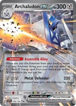 Archaludon ex 130/191 — Surging Sparks