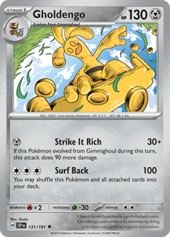 Gholdengo 131/191 — Surging Sparks