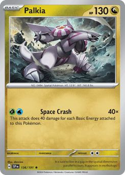 Palkia 136/191 — Surging Sparks