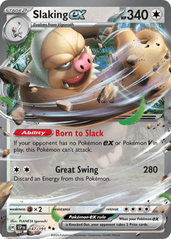 Slaking ex 147/191 — Surging Sparks