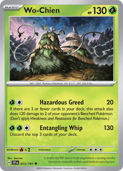 Wo-Chien Pokémon card