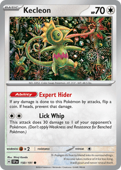 Kecleon 150/191 — Surging Sparks