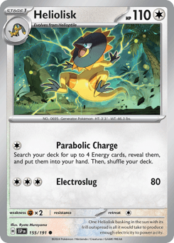 Heliolisk 155/191 — Surging Sparks