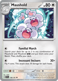Maushold 158/191 — Surging Sparks
