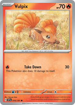 Vulpix 16/191 — Surging Sparks