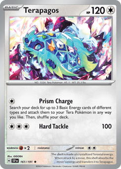 Terapagos 161/191 — Surging Sparks