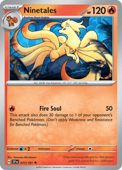 Ninetales 17/191 — Surging Sparks