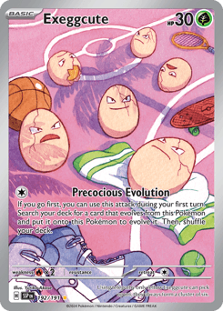 Exeggcute 192/191 — Surging Sparks