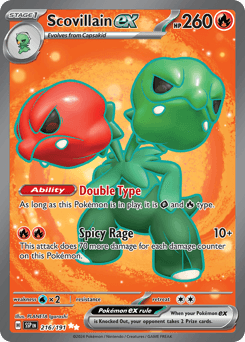 Scovillain ex 216/191 — Surging Sparks