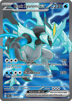 Black Kyurem ex 218/191 — Surging Sparks