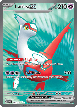 Latias ex 220/191 — Surging Sparks