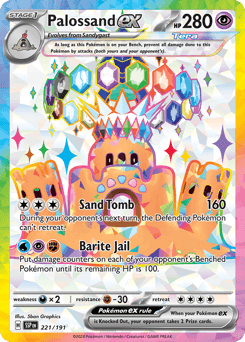 Palossand ex 221/191 — Surging Sparks