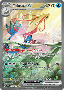 Milotic ex 237/191 — Surging Sparks
