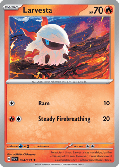 Larvesta 24/191 — Surging Sparks