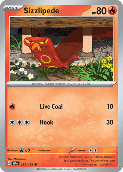 Sizzlipede 27/191 — Surging Sparks