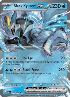 Black Kyurem ex 48/191 — Surging Sparks