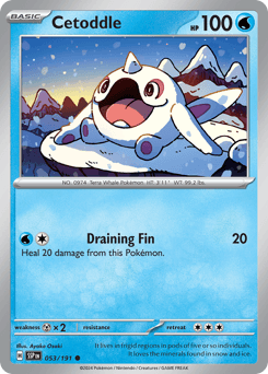 Cetoddle 53/191 — Surging Sparks