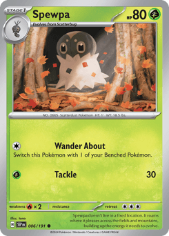 Spewpa 6/191 — Surging Sparks