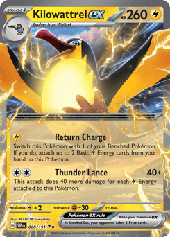 Kilowattrel ex 68/191 — Surging Sparks