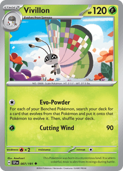 Vivillon 7/191 — Surging Sparks