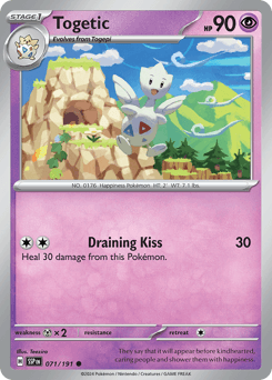Togetic 71/191 — Surging Sparks