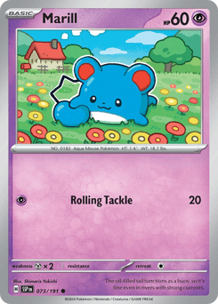 Marill 73/191 — Surging Sparks