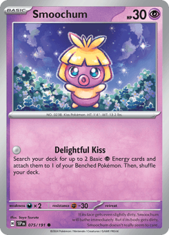 Smoochum Pokémon card