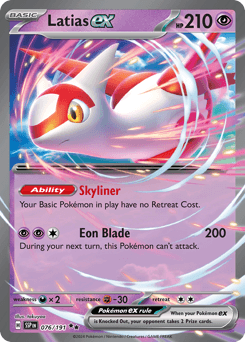 Latias ex 76/191 — Surging Sparks