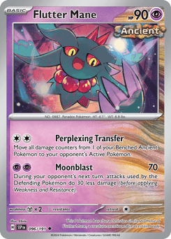 Flutter Mane Pokémon card