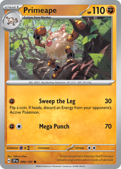 Primeape 99/191 — Surging Sparks
