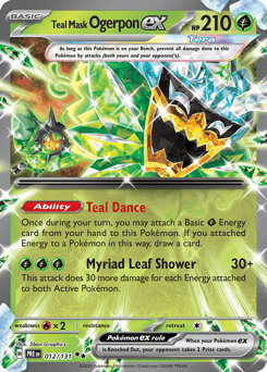 Teal Mask Ogerpon ex 12/131 — Prismatic Evolutions