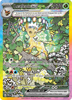 Leafeon ex 144/131 — Prismatic Evolutions