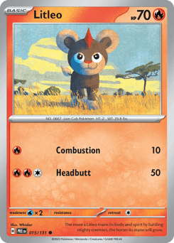 Litleo 15/131 — Prismatic Evolutions