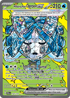 Wellspring Mask Ogerpon ex 152/131 — Prismatic Evolutions