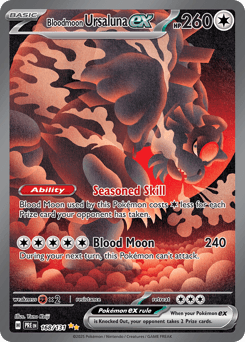 Bloodmoon Ursaluna ex 168/131 — Prismatic Evolutions