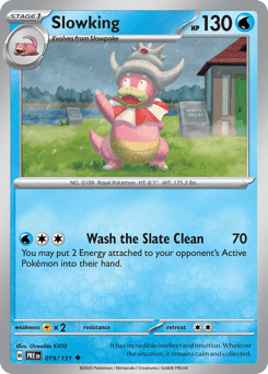 Slowking Pokémon card