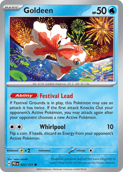 Goldeen 20/131 — Prismatic Evolutions