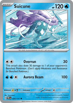 Suicune 24/131 — Prismatic Evolutions