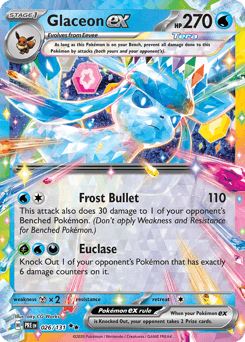 Glaceon ex 26/131 — Prismatic Evolutions