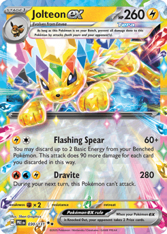 Jolteon ex 30/131 — Prismatic Evolutions