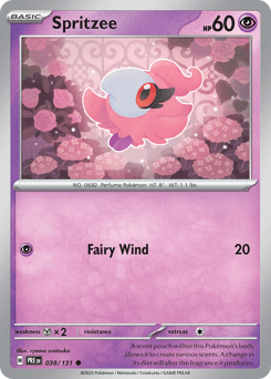 Spritzee 38/131 — Prismatic Evolutions