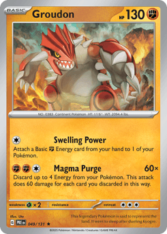 Groudon 49/131 — Prismatic Evolutions