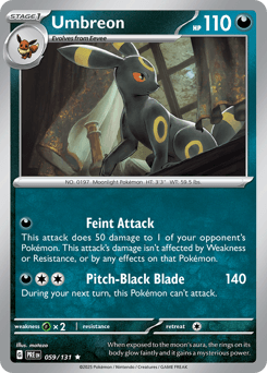 Umbreon 59/131 — Prismatic Evolutions